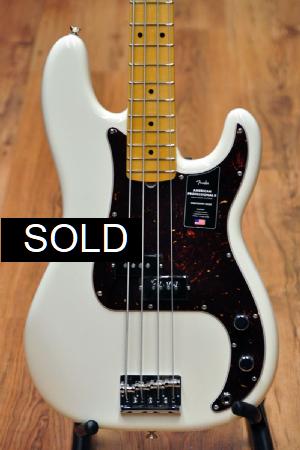 Fender American Professional II Precision Bass Olympic White-MN